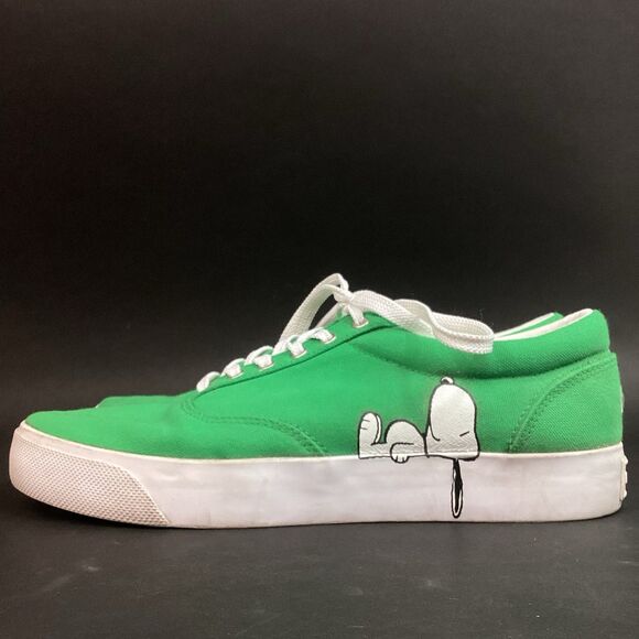 Lacoste x Peanuts Jumpserve -Men's 10.5 -Green Snoopy -Limited Edition Sneakers - Picture 5 of 12